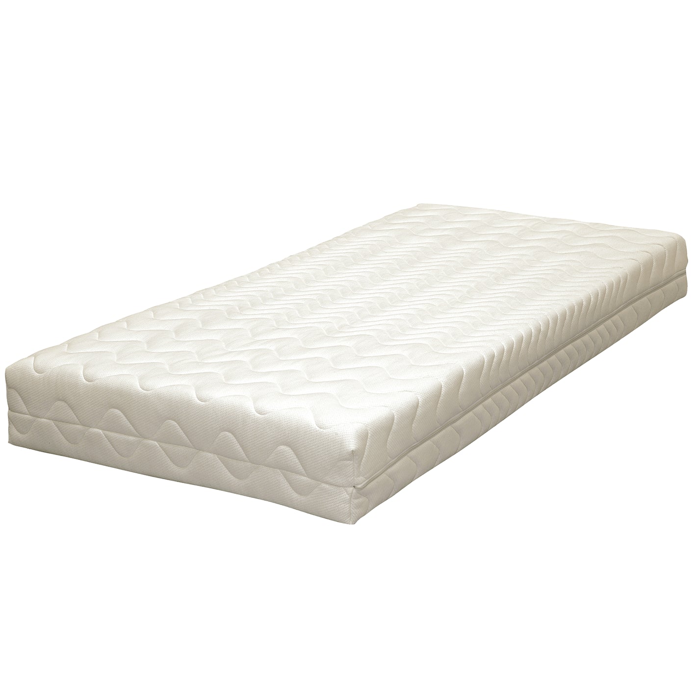 TEDDY BOUCLE 3FT Single Beige Ottoman Storage Bed Gas Lift Up (3ft) - (L) 203cm x (W) 108cm with Memory Foam & Spring Mattress