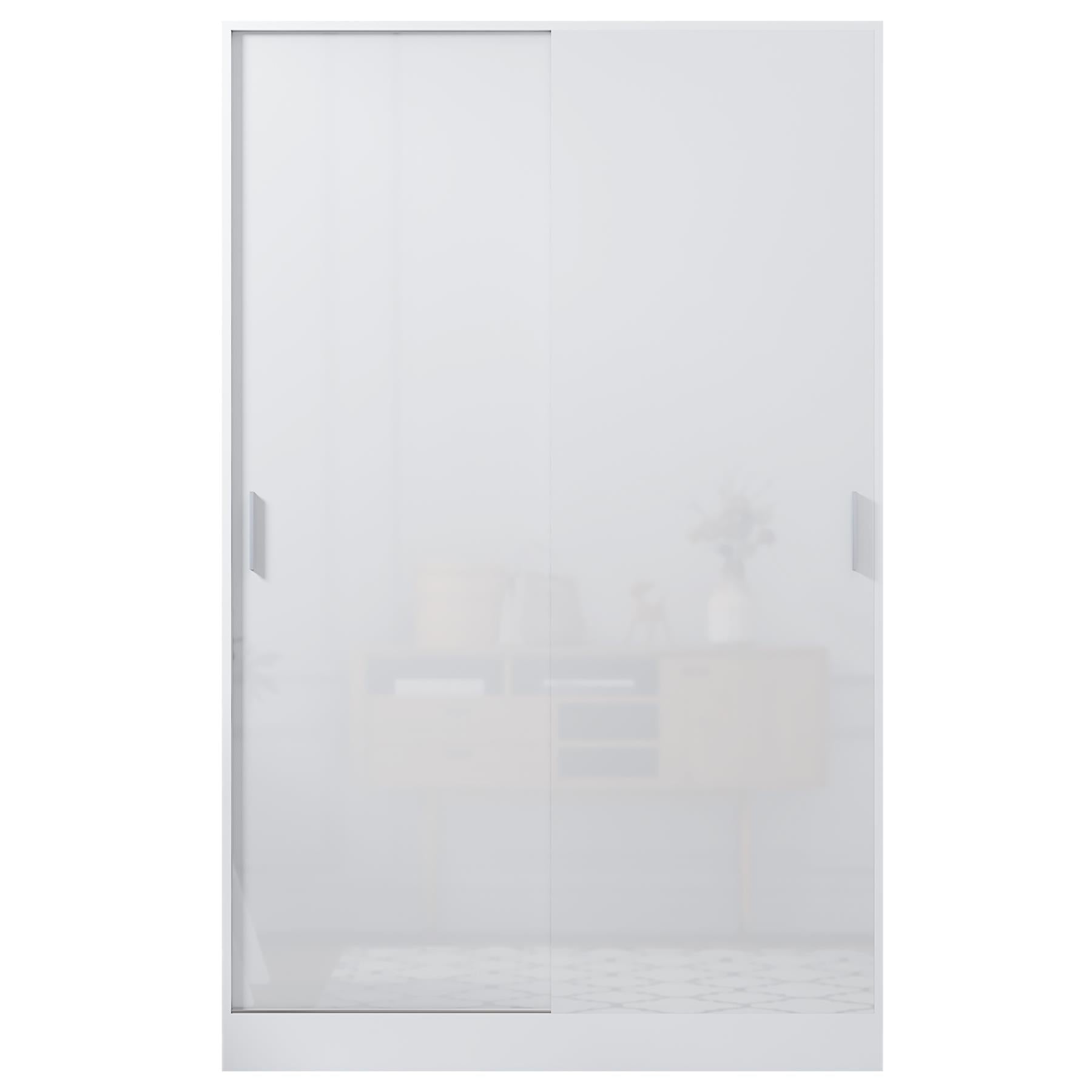 REFLECT Gloss Bedroom Furniture  2 Door Sliding Wardrobe - 4 Colour Options
