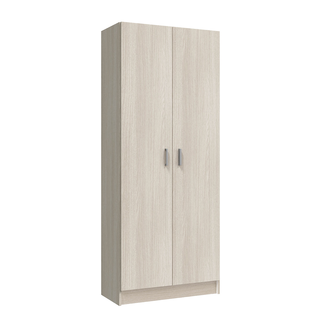 Vita 2 Door Kitchen Utility Room Cabinet - Oak Finish - H: 73cm x W: 180cm x D: 37cm.
