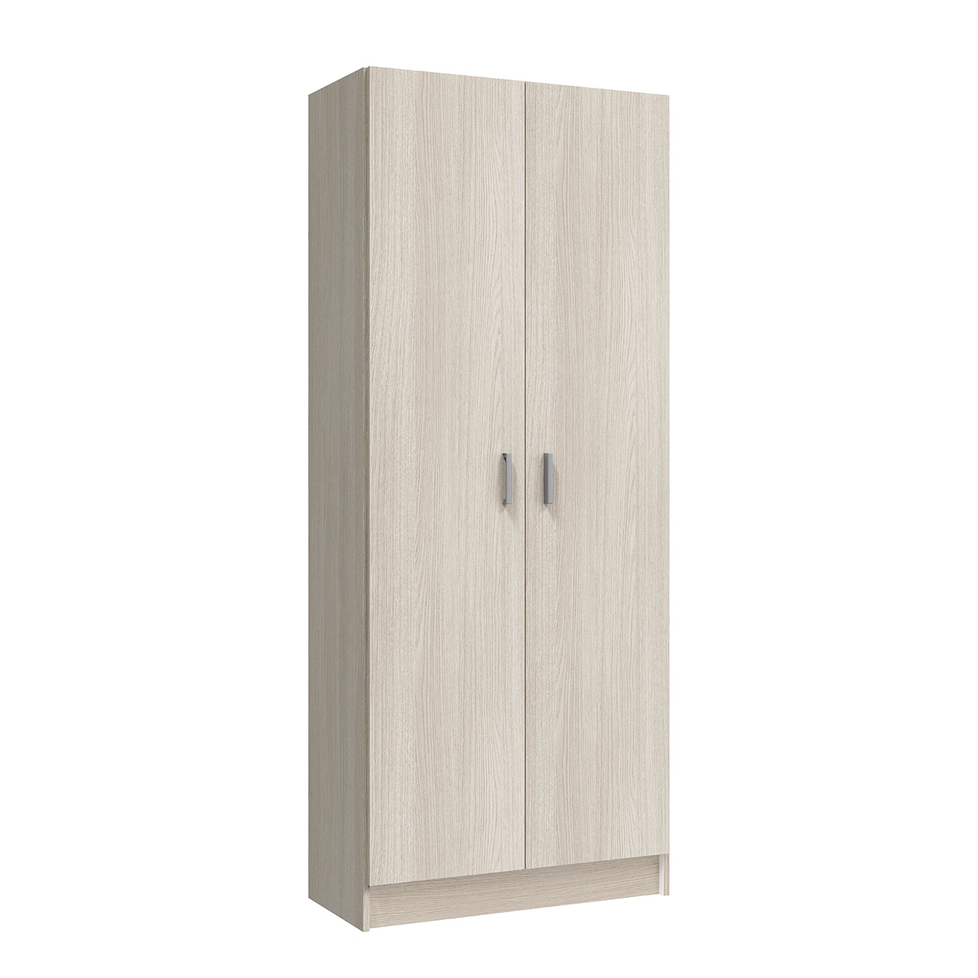 Vita 2 Door Kitchen Utility Room Cabinet - Oak Finish - H: 73cm x W: 180cm x D: 37cm.