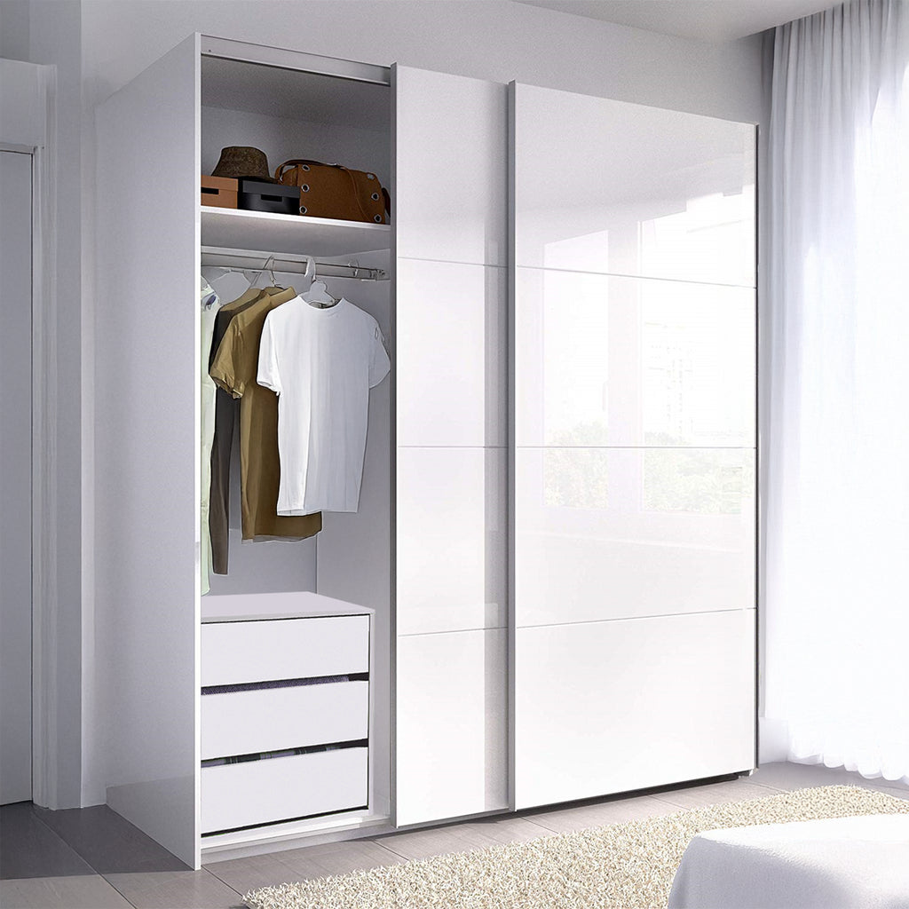 Modern Hinged/Sliding Wardrobes - Optional Internal Drawer & Colour Options