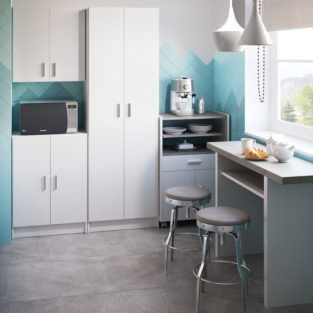 VITA 2 Door Utility Cupboard - 2 Colours