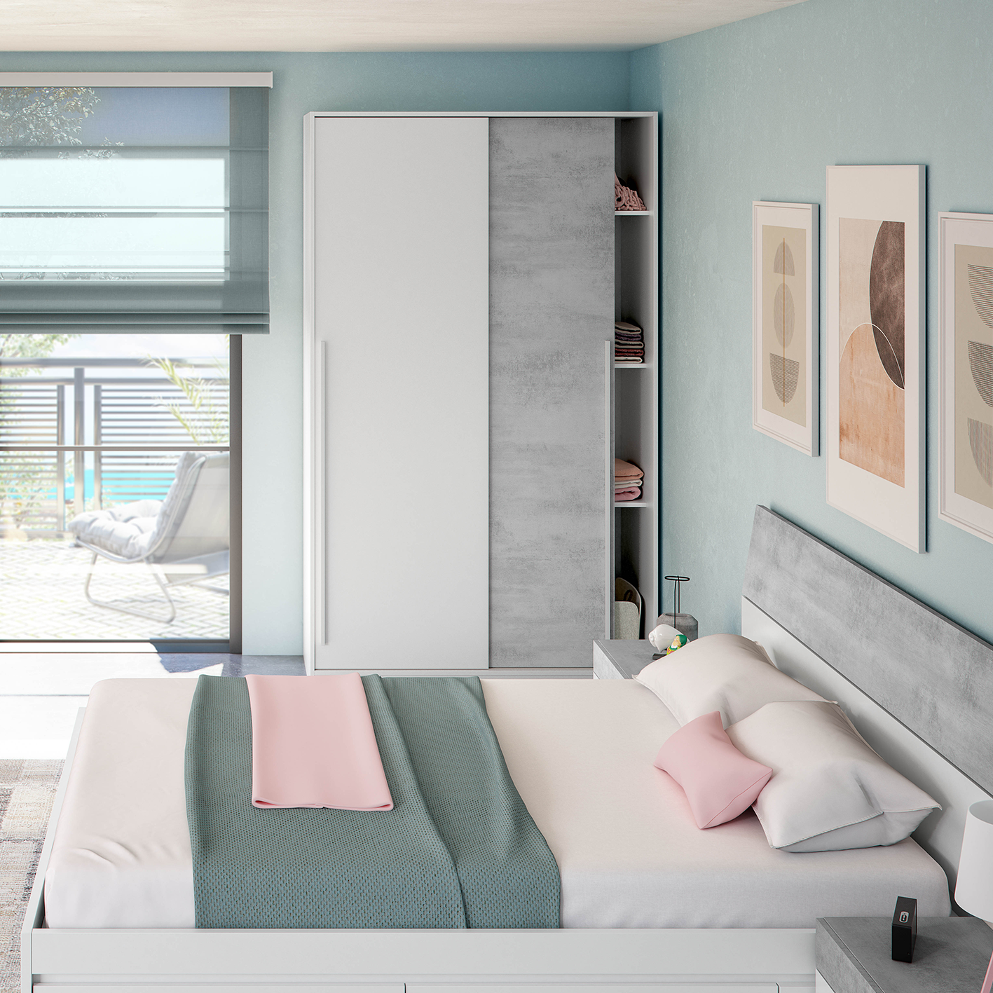 Bedroom Wardrobe Collection with Multiple Sizes, Colours & Optional Extras