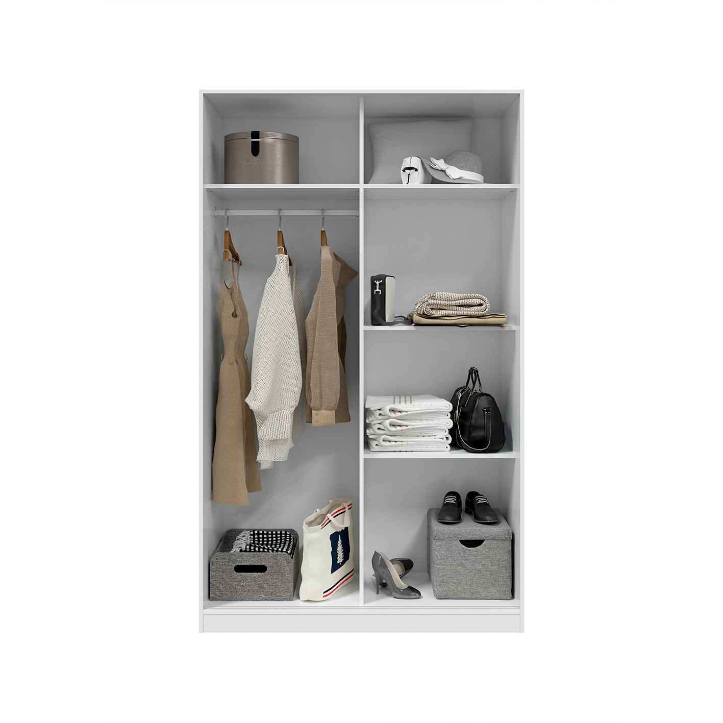 Bedroom Wardrobe Collection with Multiple Sizes, Colours & Optional Extras