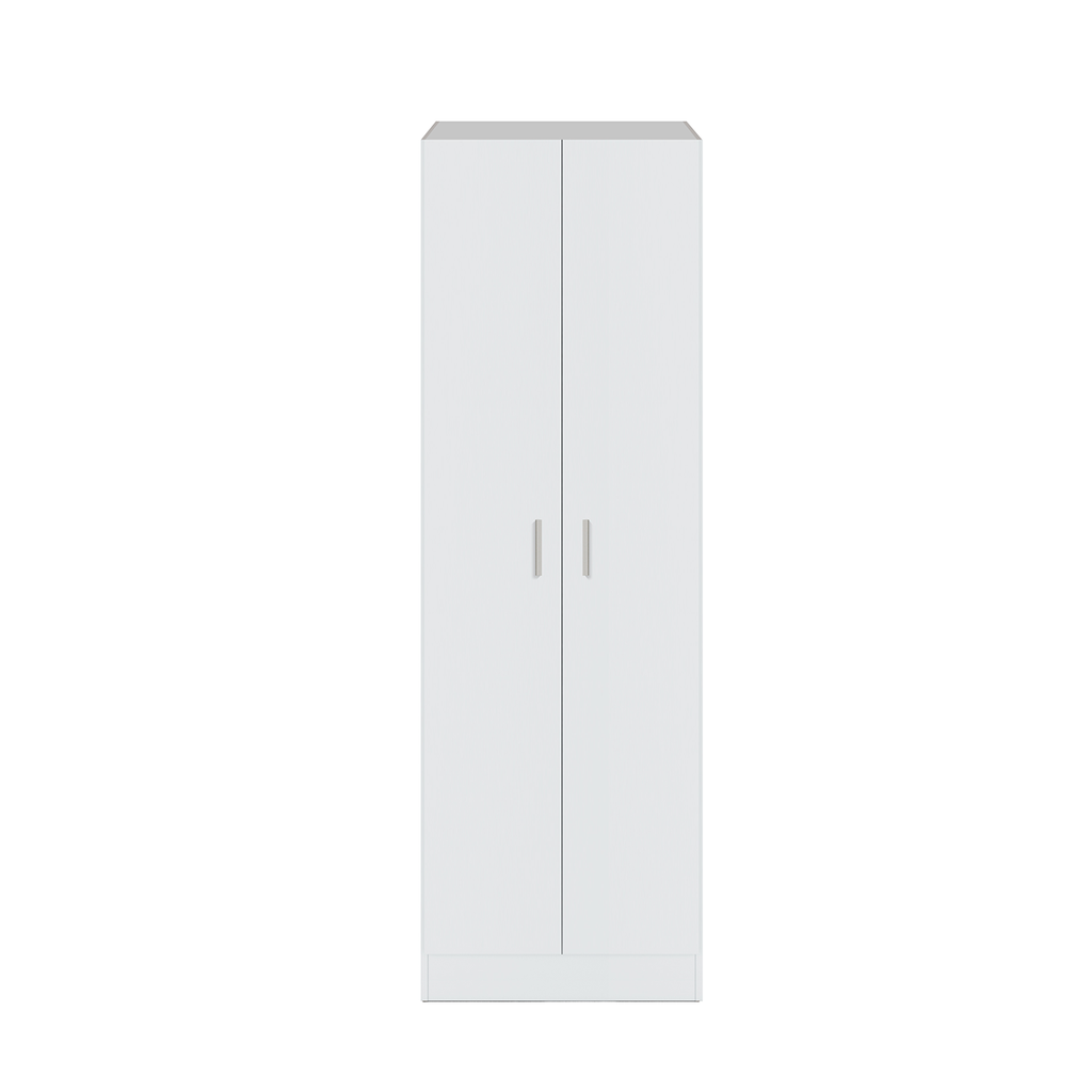 VITA 2 Door Multi Use Utility Shoe Cupboard - White