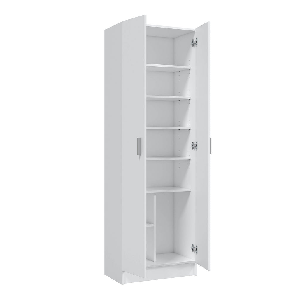 VITA Utility Laundry Cupboard / Cabinet Storage Units in White OR Oak Options