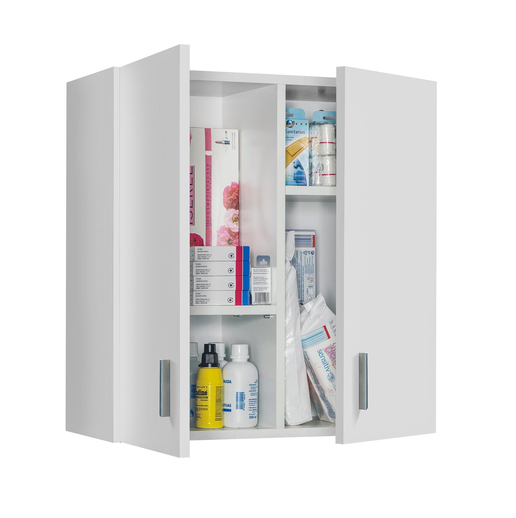 VITA Utility Laundry Cupboard / Cabinet Storage Units 7 Options in White