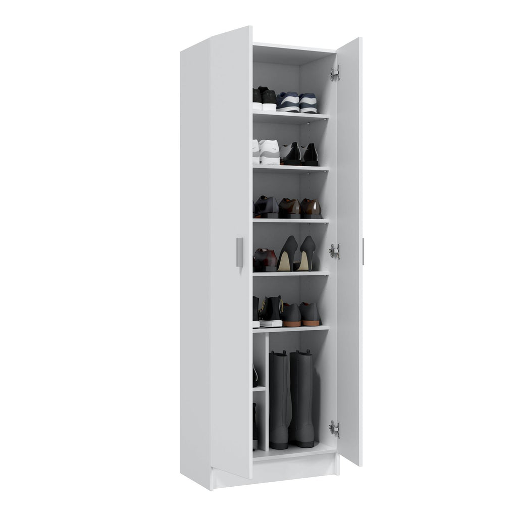 VITA Utility Laundry Cupboard / Cabinet Storage Units 7 Options in White