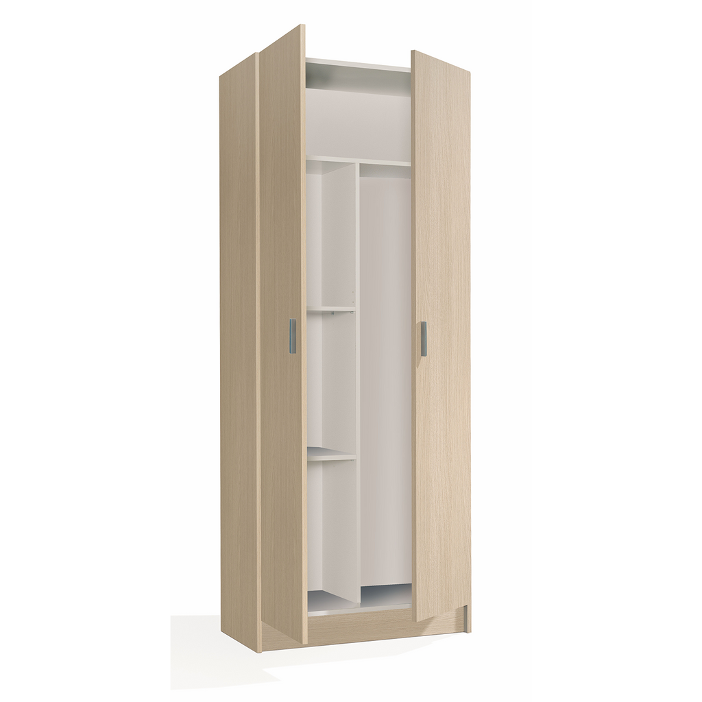 VITA Utility Laundry Cupboard / Cabinet Storage Units in White OR Oak Options