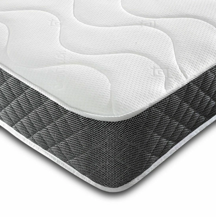 Open Coil Bonnell Spring & Memory Foam Mattress 3FT Single 4FT 4FT6 Double 5FT