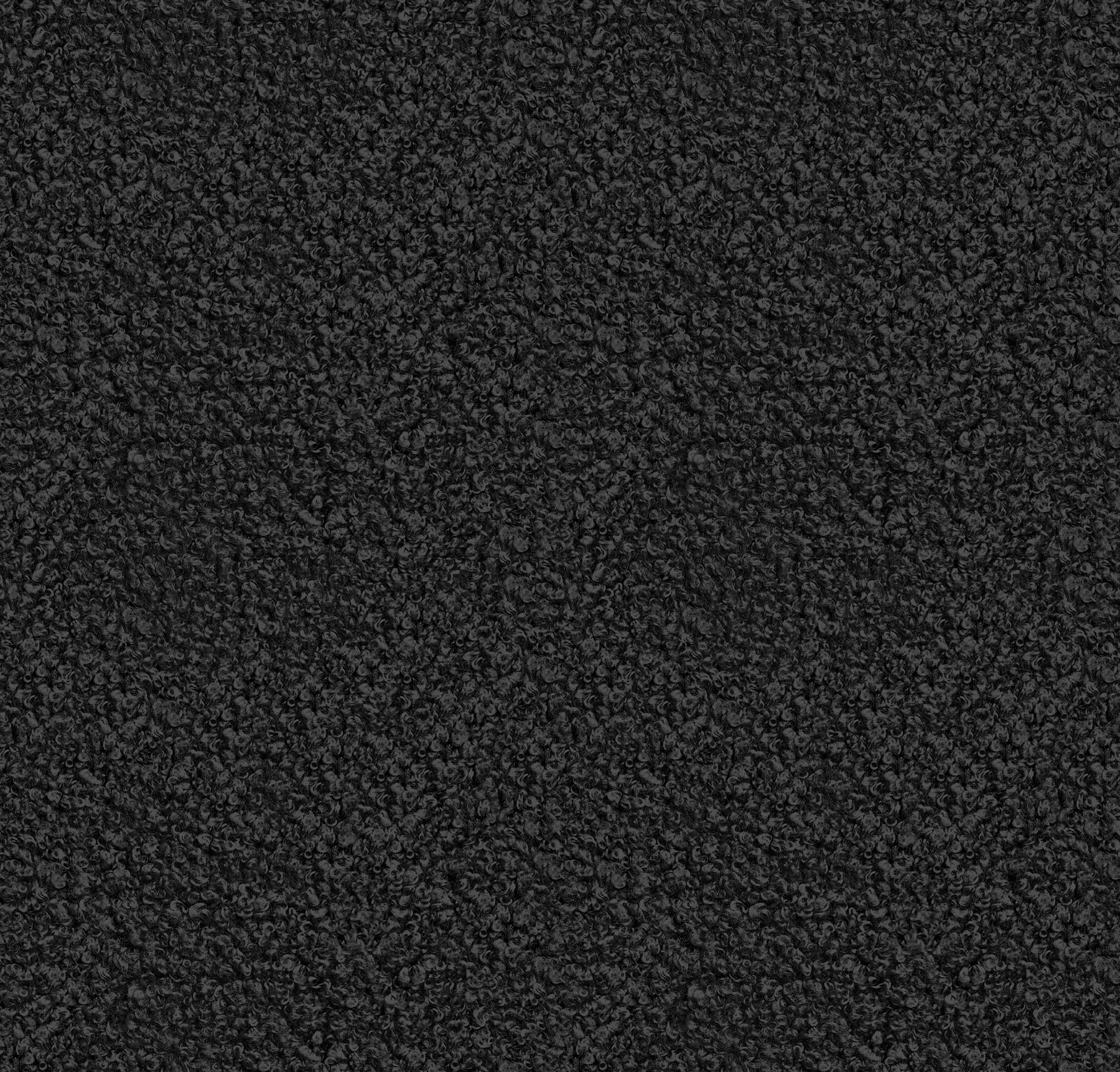 FLYN - 3 Seater L Shape Corner Sofabed in Teddy Boucle BLACK