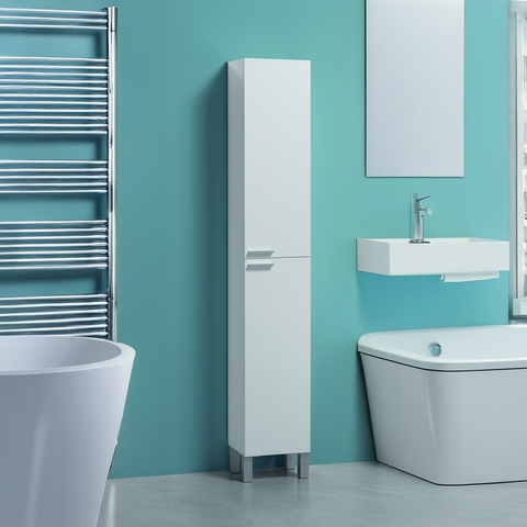 BALTIC Tall Bathroom Storage Unit - 2 Colours