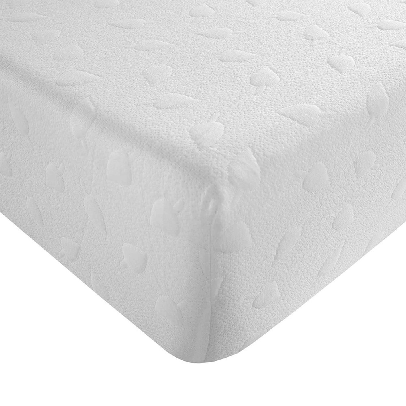 3FT Single Memory Foam Mattress - 10 Inch (25cm) Thick, Firm Support, Orthopaedic, Hypoallergenic - 90x190cm.