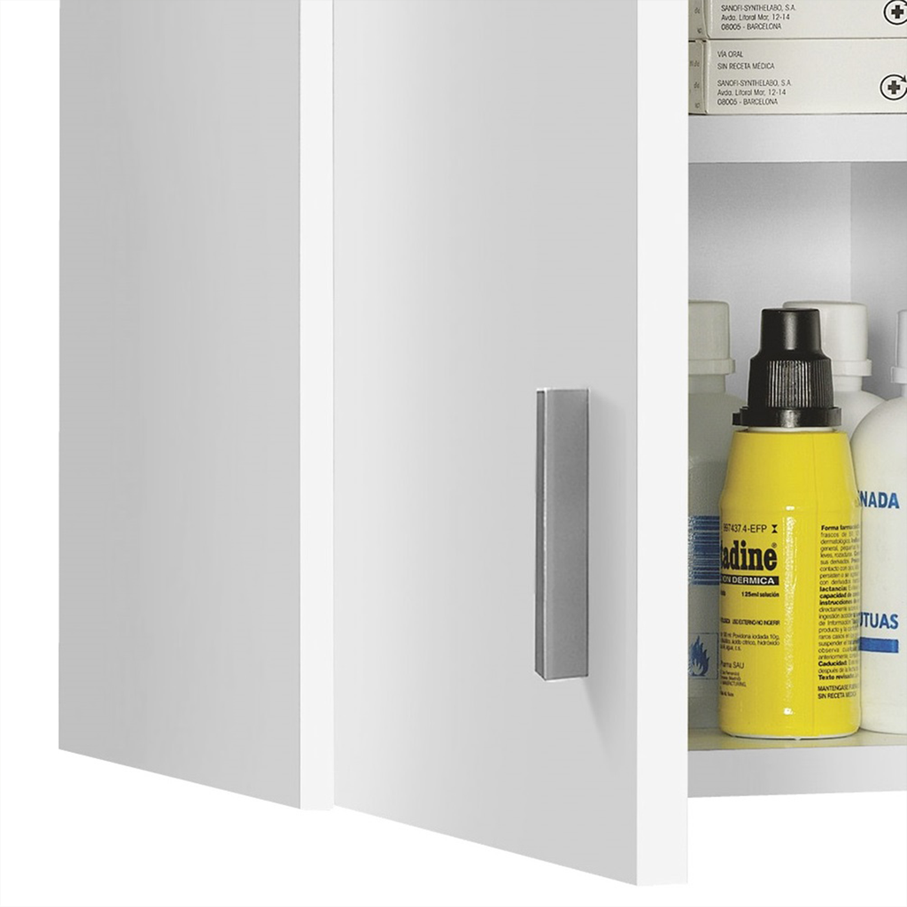 VITA Multi Use Freestanding & Wall Hung Cupboard Set - White