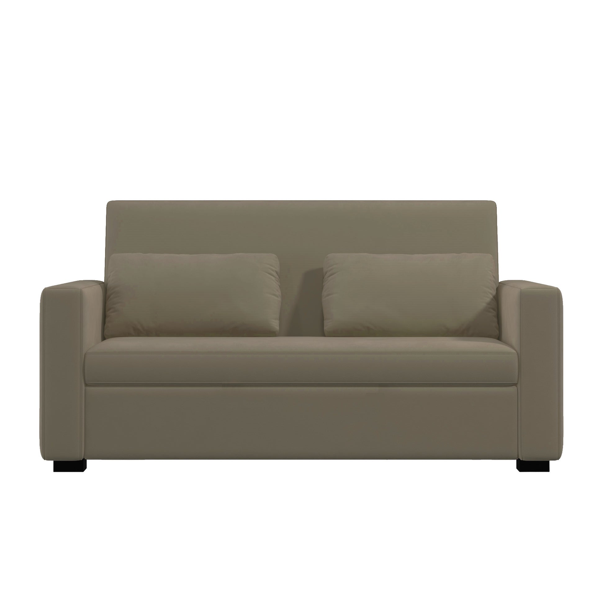 RAVENA 2 Seater Sofa bed including drawer - Taupe