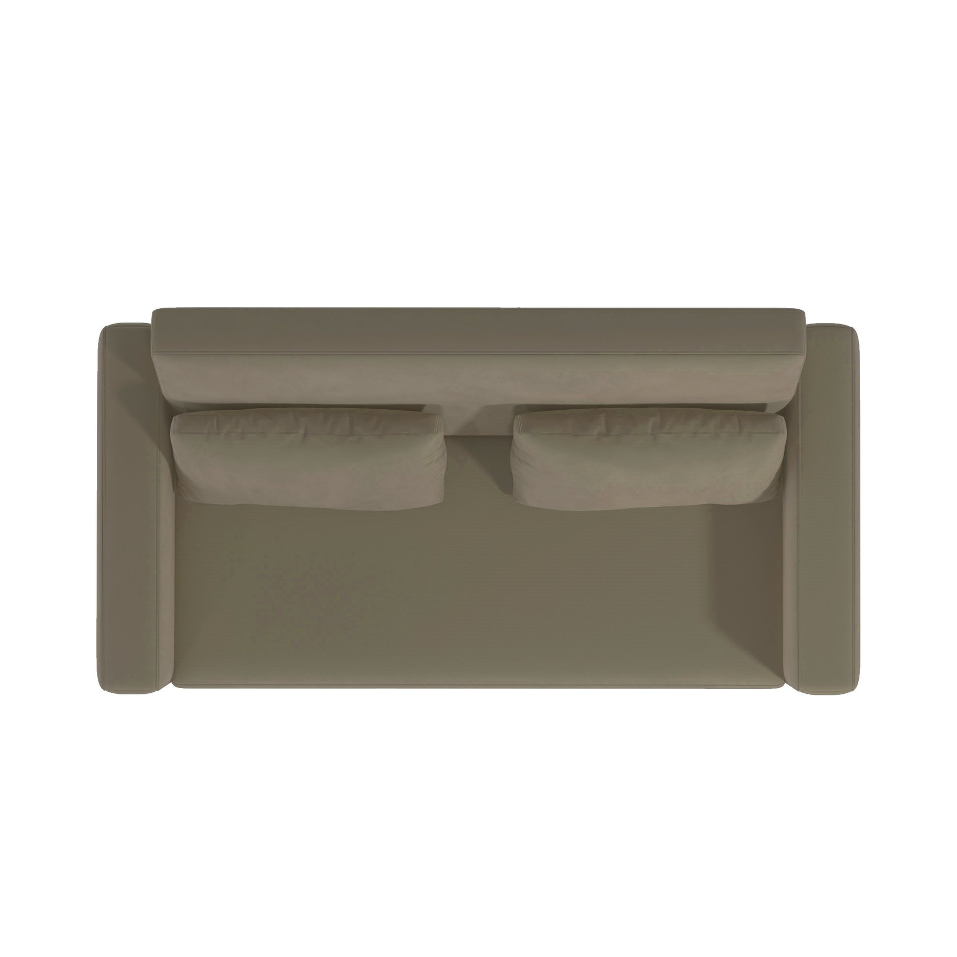 RAVENA 2 Seater Sofa bed including drawer - Taupe