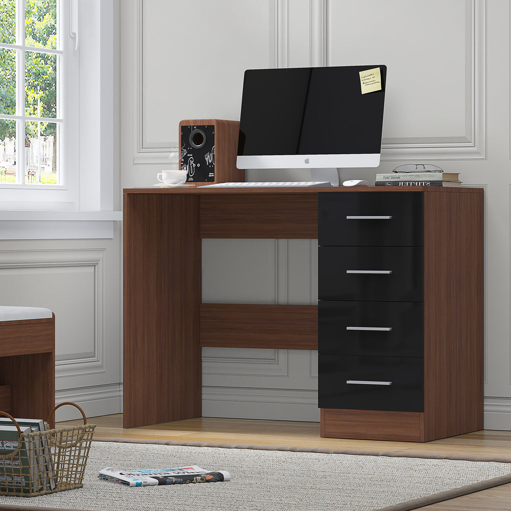 4 Drawer Desk/Dressing Table - 4 Colours REFLECT