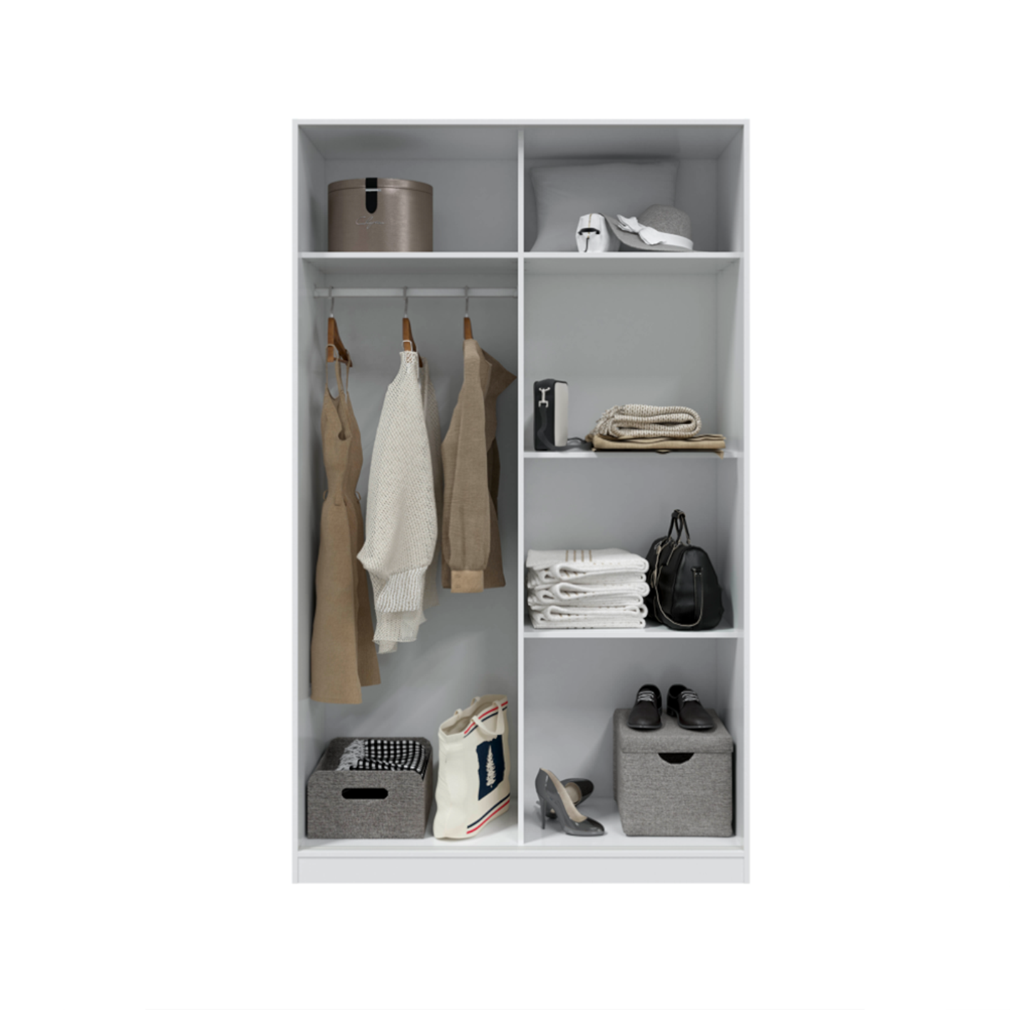 Bedroom Wardrobe Collection with Multiple Sizes, Colours & Optional Extras