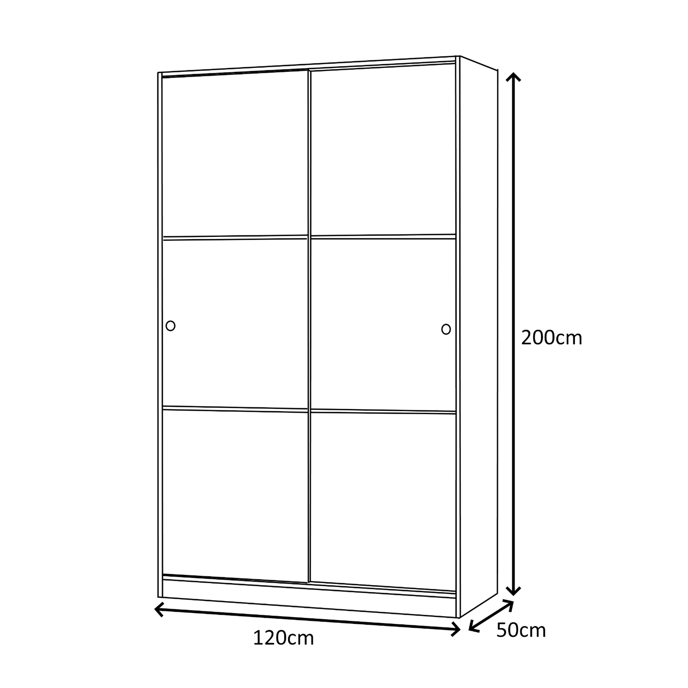 Bedroom Wardrobe Collection with Multiple Sizes, Colours & Optional Extras