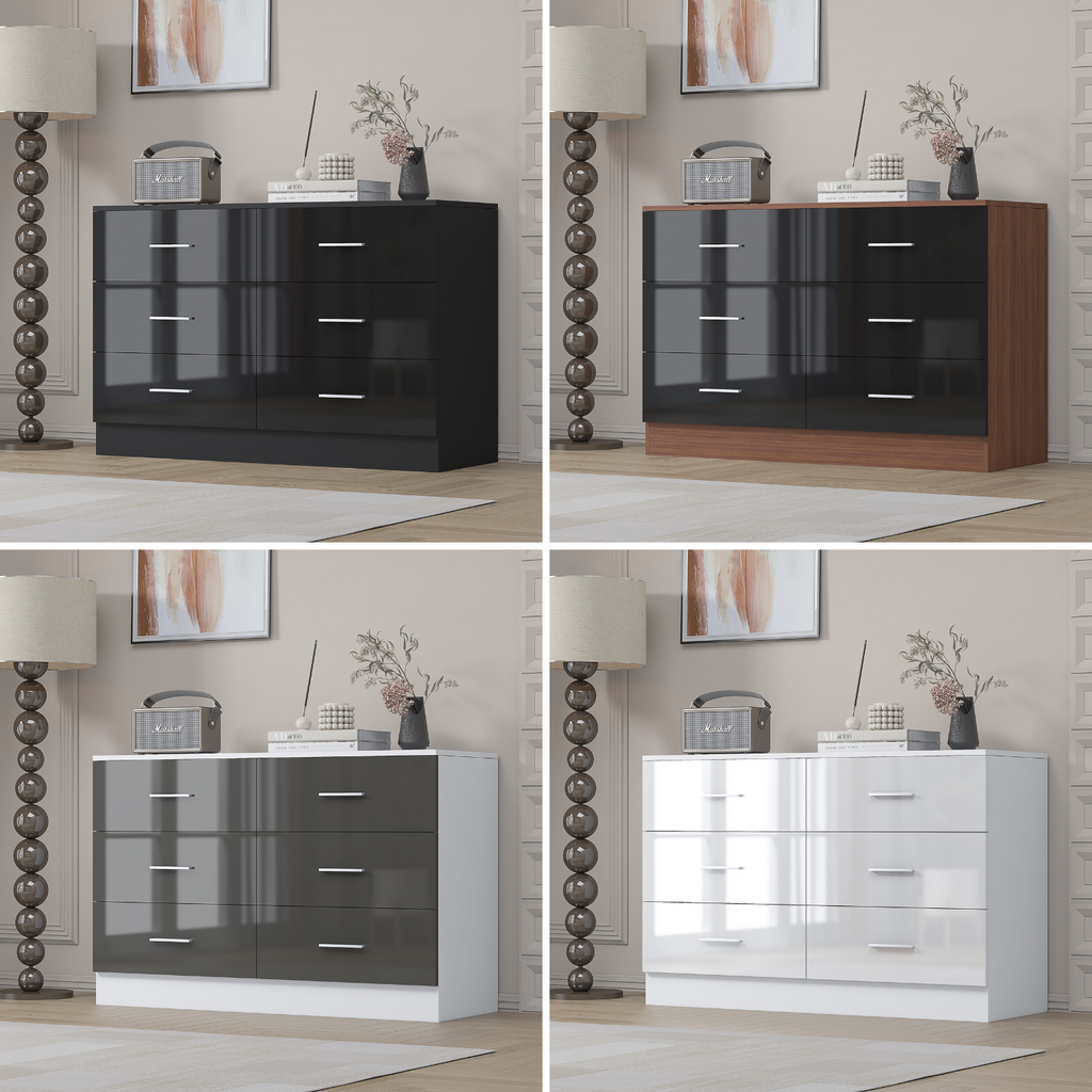 6 Drawer XL Chest - 4 Colours REFLECT