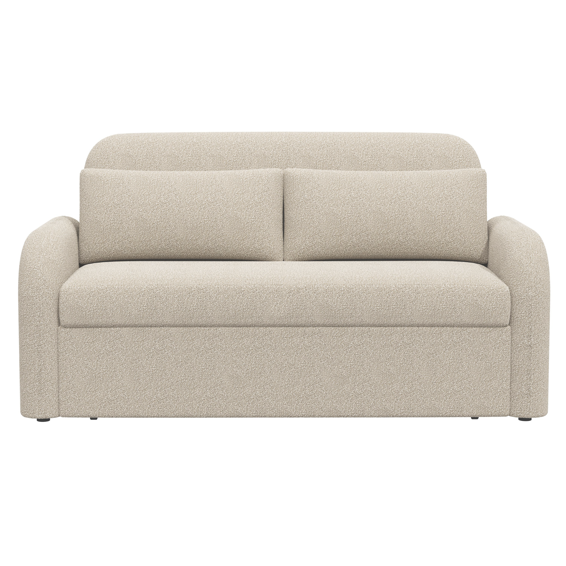 NOMA 2 Seater Boucle Pull Out Sofabed with Storage - 3 Colour Options