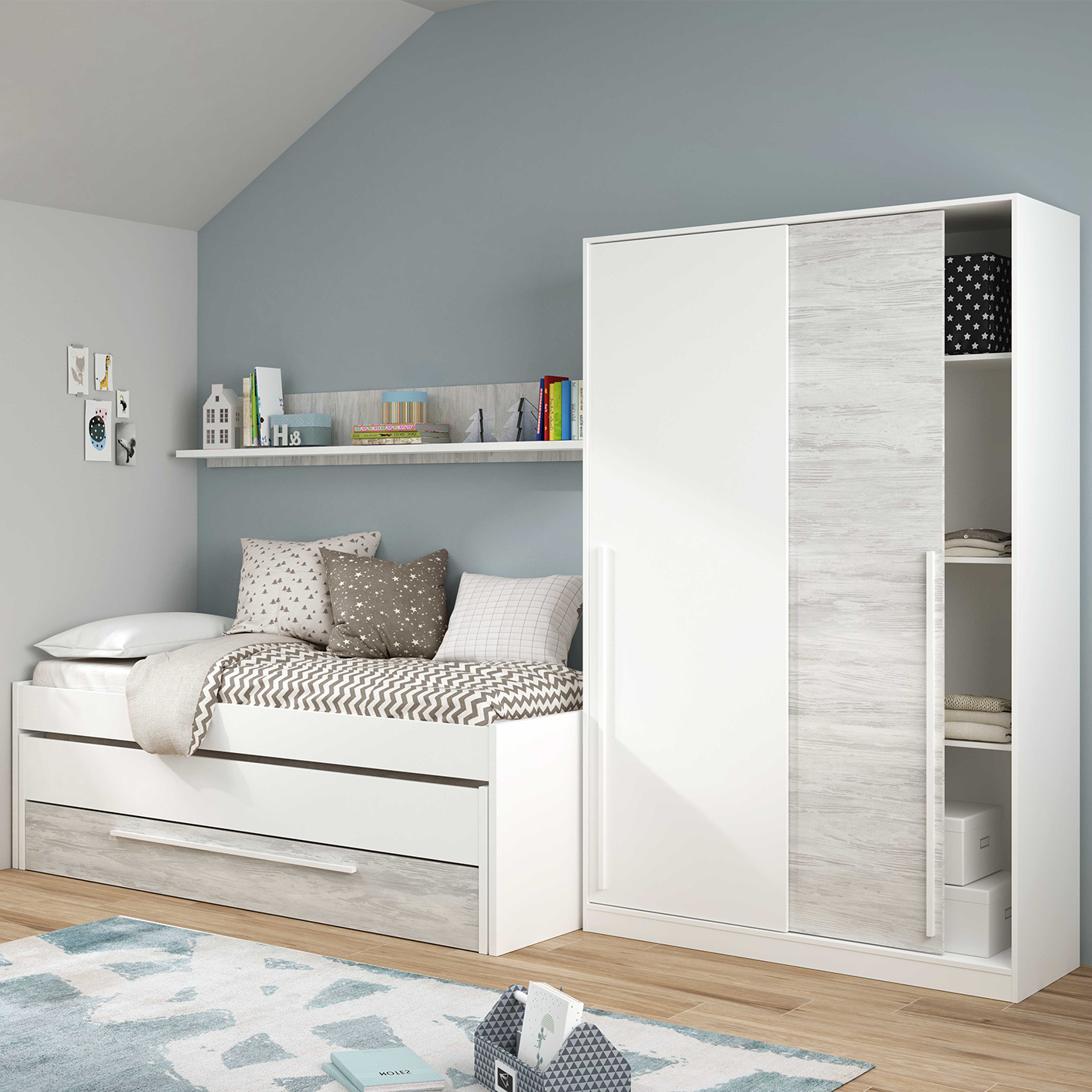 Bedroom Wardrobe Collection with Multiple Sizes, Colours & Optional Extras