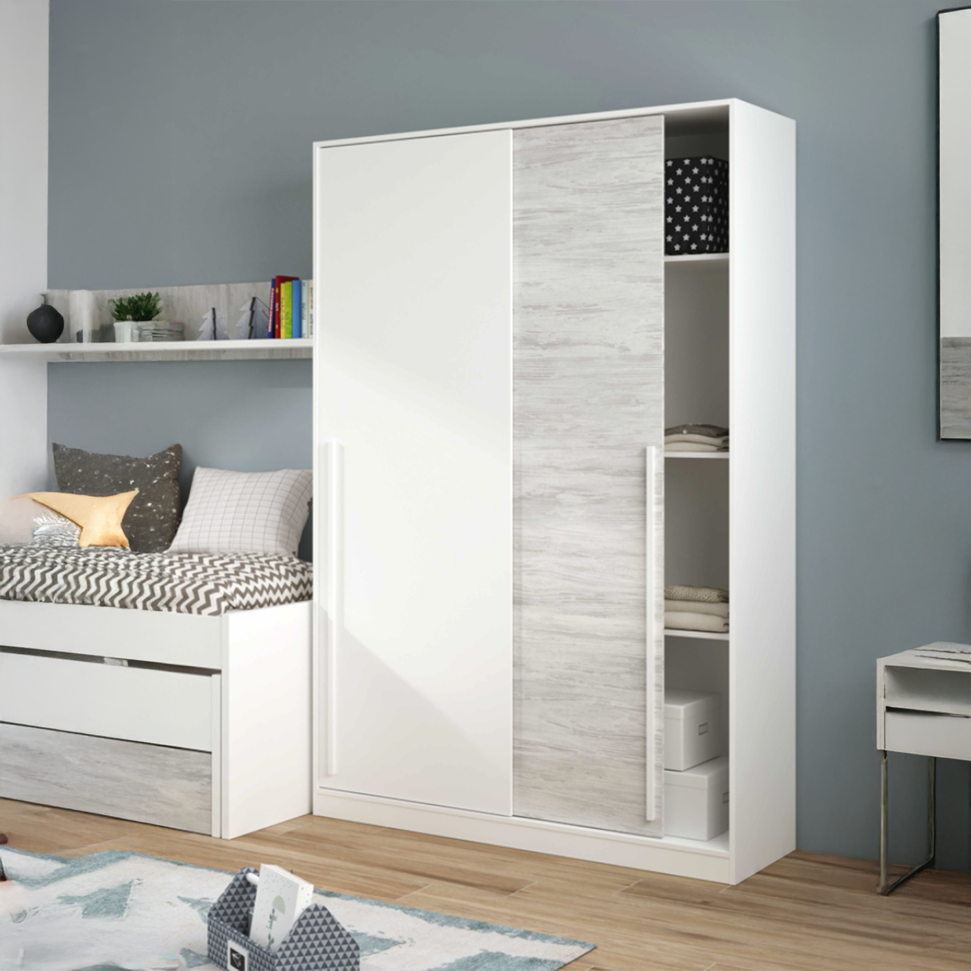 Bedroom Wardrobe Collection with Multiple Sizes, Colours & Optional Extras