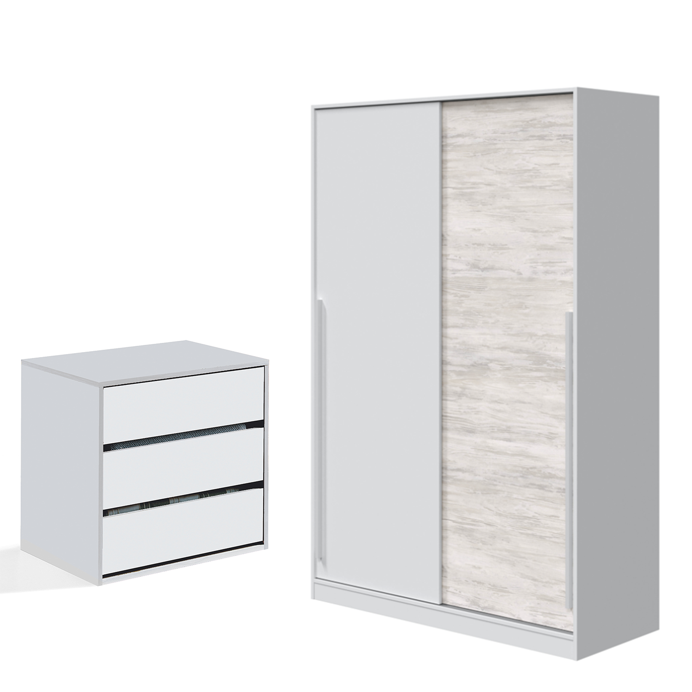 Bedroom Wardrobe Collection with Multiple Sizes, Colours & Optional Extras