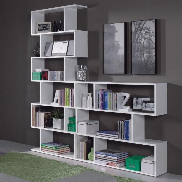 ATHENA Bookcase Display Unit in White - 2 Sizes - Online4furniture