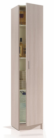 VITA Utility 1 Door Cupboard in Oak