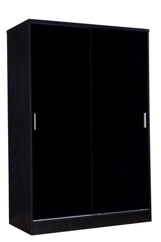 REFLECT XL High Gloss 2 Door Sliding Plain Wardrobe - 4 Colours - Online4furniture